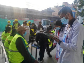 झडपमा घाइते महानगर प्रहरीको नर्भिकमा उपचार